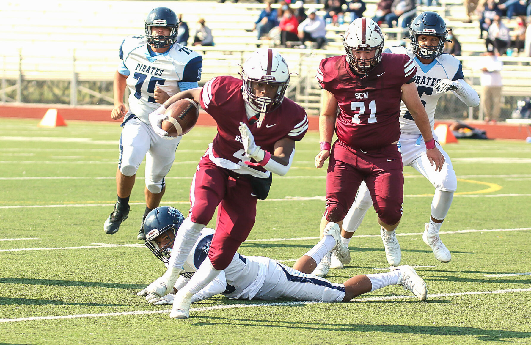 St. Charles West vs. St. Charles football